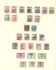 265 Hungary Romanian Occupation Stamps On Album Page 1919 Mint   