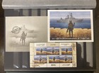Limited Ukraine Stamps Sheet   Warship    Done   F   Cover   Post Card