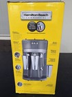 Hamilton Beach Hmd400 120v Triple Spindle Commercial Drink Mixer  See Desc 