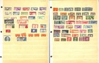 Chile Stamp Collection On 10 Stock Pages  Mint   Used Lot  bm 