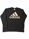 Adidas Big Logo Badge Crewneck Pullover Sweatshirt Size Xl