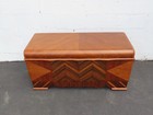 Lane Art Deco Waterfall Inlay Cedar Chest Blanket Trunk 6627
