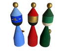 Vintage 1960s Danish Modern Mogens Eigenbrod Wooden Nativity Set Denmark Mcm