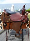 17   High Horse Circle Y Park   Trail Sqh Bars Western  Saddle Leather   Cordura