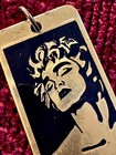 Madonna Solid Brass Heavy Who s That Girl World Tour 1987 Vip Key Chain Ring Lp