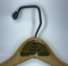 Vintage Kuppenheimer Solid Wooden Clothes Hanger Men s Clothing Wishbone Batts