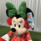 Disney Minnie Mouse Christmas Holiday Plush 15  Nwt 2022 Just Play Logo
