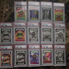 1st Edition Topps Garbage Pail Kids X Universal Monsters 24 Card Set Graded