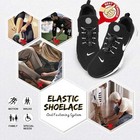 No Tie Elastic Lock Shoe Laces Rope Running Jogging Sneakers Trainer Shoelaces 