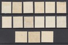 Palestine Sc 63 80 Mlh  1927-42 Definitives  15 Diff From Long Set  Fresh  F-vf