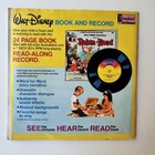 Walt Disney Book And Vinyl Record Robin Hood See Hear Read Vintage 1977