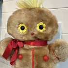 Vintage Eden Gingerbread Man Plush 15  With Rattle  1980 s 