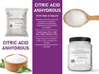 Citric Acid 3 5lb 100  Pure Premium Food Grade Non Gmo Anhydrous Grade A Jar