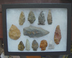 Lot Of 12 Arrowhead Collection