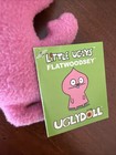 New Ugly Doll Flatwoodsey Little Ugly Pink Monster 8    Plush 2010