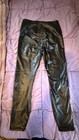 By Gotti Women   s Black Faux Leather Look Ankle Leggings Solid Size M