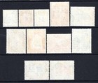  354      Aden  shihr   Mukalla  1942-46 Set Sg1-11 Lm mint