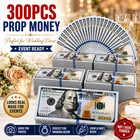 300 Pcs Prop Cash Paper Dollar Bills Toys Money Bank  30 000 Movie Film Props Us