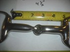 Hollow Mouth Eggbutt Snaffle Bit For Horse Bridle Stainless Steel 