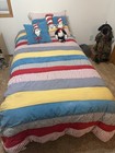 7 Pc Pottery Barn Kids Dr  Seuss Cat In The Hat Twin Bedding Quilt sham sheets