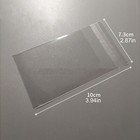100pcs Storage Sleeves Holder Self Adhesive Case Bag For Ngc Pcgs Graded Coin