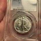 Flashy 1944-d Ms66 Pcgs Walking Liberty Half Dollar 