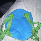 Ganz Webkinz Blue Green Corduroy Carrier Backpack For Ages 3  3-4 4-7 8-11 Years