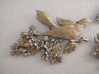 Vintage 3 Piece Syroco Dart Dogwood Blossoms   Birds Wall Home Decor 1967 19 