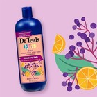 Dr Teal s Kids 3 In 1 Elderberry Bubble Bath Body Wash Shampoo 20 Fl Oz