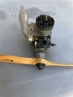 Vintage Mccoy 19  Glow Plug Model Airplane Engine   Peace Pipe Muffler Exhaust  