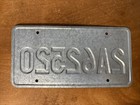 1997 South Dakota License Plate   2a 62520