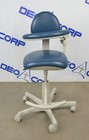 Midmark 153812 320937 Dental Assistants Stool W  Back Support