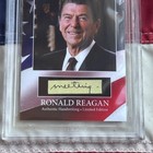 Ronald Reagan Handwritten Word Cut From An Autograph Letter Signed Beckett Bas