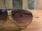 Vintage 80s Alpina M1 Sunglasses 60 12 Gold Tone Made In Germany Rare Authentic 