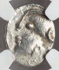 Ngc Ch Xf Celtic Gaul Aedui Ancient France 50 Bc  Ar Quinarius Silver Horse Coin