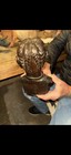 Black Americana Hand Carved  Signed By Artist Rare Black  Memorabilia  Statue   