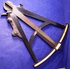 18th Century Huge 19  Marine Quadrant Or Octant  Predecessor To Sextant