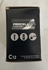 Duracell Procell Alkaline Batteries C Pc1400 - 12 Batteries Exp March 2033