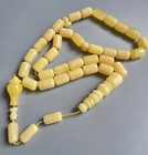 Original Amber Islamic Prayer 33 Rosary Beads 60g Butterscotch Egg Yolk