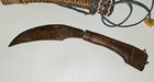 Antique Dagger Filipino Buyo Karambit Knife Philippines Wwii Leather Sheath