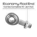 Ecml7 7 16 X 7 16-20 Male Lh Rod End Heim Joint Complete W  Jam Nut Cml7