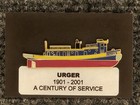 Tugboat Urger Enamel Lapel Pin  - Ny State Canal Corp  - Towboat - Pushboat