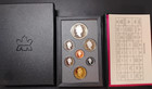 1993 Canada Proof 7 Coin Set W sterling Silver  1 In Rcm Case W coa