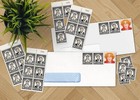 Trump - Liberty   Lunacy -  artistamp  Faux Postage  Cinderella 