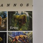 Usa T  Rex Dinosaurs 2019 Forever Stamp Plate Block Of 4 Mint Never Hinged Mnh