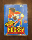1980 Topps Hockey Empty Display Box    35  Wax Pack Wrappers  12  12  11 