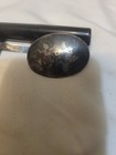 925 Sterling Silver Brooch Siam Thai Dancing Goddess Vintage Pin Tropical 5 87g