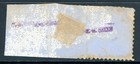 South Australia 1867 Qv 6p Prussian Blue Perf 11  x12  x Imperf Strip 3 Vfu H308