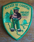 Vintage   Prevent Forest Fires  Please Be Careful   Smokey The Bear   Patch