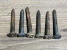 Railroad Date Nail 1943 Lot Of 6 Rare Free Shipping